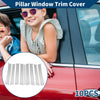 Jeep Grand Cherokee (2005-2010) Silver Tone 10 x Door Pillar Window Trim