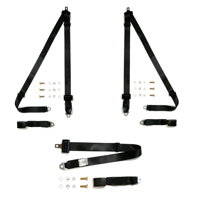 Toyota Corolla EE98V (1990-1992) 5 Door Station Wagon Rear Seat Belt Kit