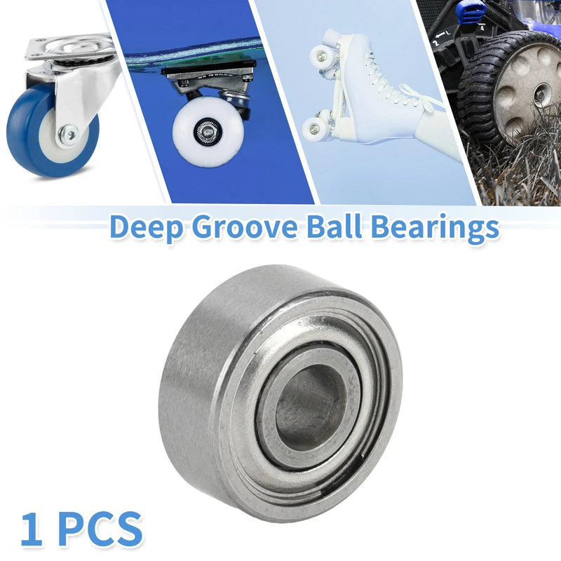 Scooter Skateboard Wheel 1030ZZ 3x10x4mm Deep Groove Ball Bearings