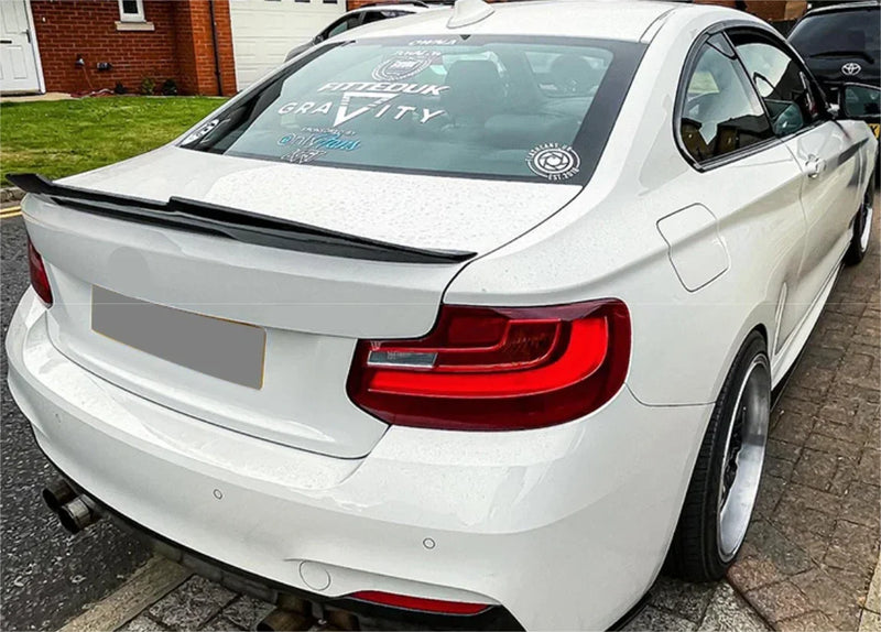 BMW 2 Series F22 F87 Coupe Gloss Black Rear Spoiler Wing (2014-2019)