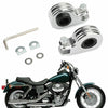 Harley Dyna 1.25" Highway Crash Bar Foot Pegs (2006-2017)