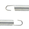 Honda CG125 2 x 10cm Silver Tone Metal Motorcycle Side Kickstand Springs