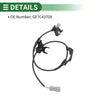 Mazda Protege ABS Wheel Speed Sensor (2001-2003)