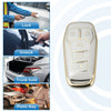 Ford Fusion F150 Mustang TPU Remote Key Fob Case Cover 5 Button (2006-2020)