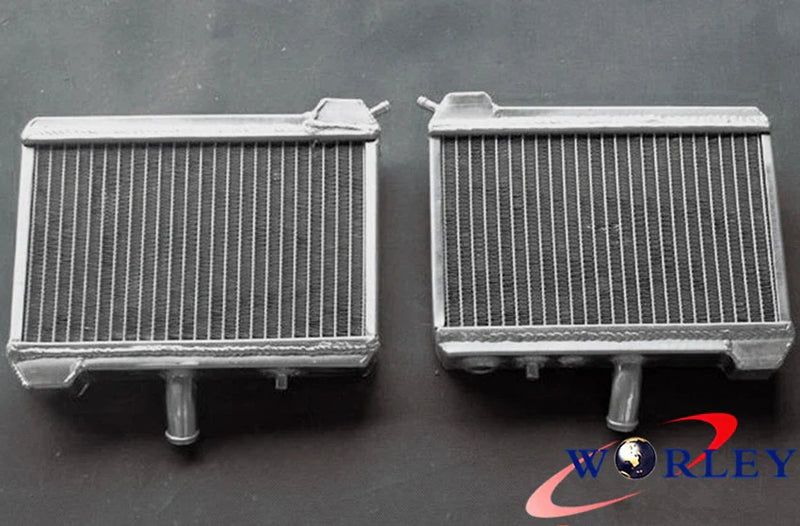 Honda Goldwing GL1500 Aluminum Radiator + Red Silicone Hose (1996-2000)