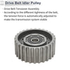 Toyota Land Cruiser (1985-2010) 1 Pc Drive Belt Idler Pulley