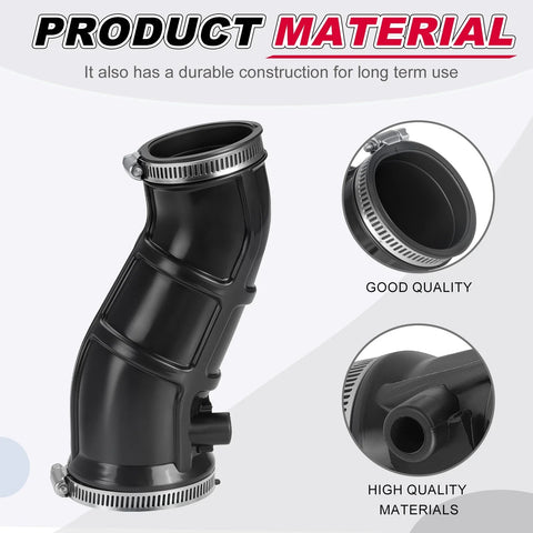 Yamaha Raptor YFM 660 Left Manifold Snorkel Intake Tube & Pipe (2001-2005)