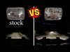 Toyota Nissan Silvia Gazelle 180SX AE86 MR2 SW20 KE70 7x6 Headlight (1983-1998)