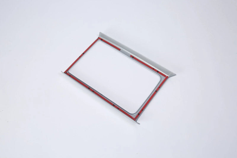 Audi Q5 Matte Silver Front Water Cup Holder Frame Cover Trim (2018-2022)