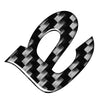 Window Door Wall - Letter A Car Badge Emblem Decals Stickers
