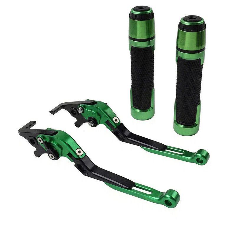 Yamaha FZ MT 07 09 Folding Extendable Brake Clutch Lever Grip Kits (2014-2020)