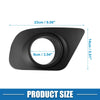 Dodge Journey 2 x Front Fog Light Grille Covers (2011-2019)