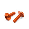 Motorcycle Universal M6x20mm License Plate Fairing Bolt Screw Item of 10