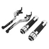 Kawasaki ZX6RR Folding Extendable Brake Clutch Levers & Handlebar Grips