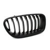 BMW F10 F11 M5 Sedan Matte Black Front Kidney Grille (2010-2016)