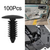 100pcs 7.8mm Plastic Car Interior Rivets Fastener Retainer Clips