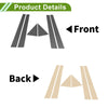 Chevrolet Optra (2004-2009) Carbon Fiber 6 x Pillar Window Trim