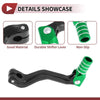 Kayo T2 Black Green Silver Tone Folding Gear Shifter Lever