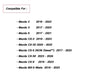 Mazda 2, 3, 6, CX-3, CX-9, CX-30, MX-5 5 x Drain Plug Washers (2003-2023)