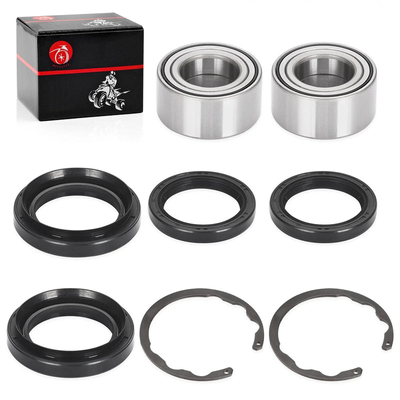 Kawasaki Bayou 300 / 400 2Pcs Front Wheel Bearing & Seal Kit (1998–2008)