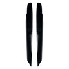 Volkswagen Touran Gloss Black Front Headlight Eyelid Trim Covers (2011-2015)