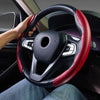 Car Red Carbon Fiber Steering Wheel Non-Slip Cover Protector