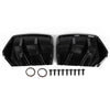 Corvette C7 Z06 Big Fin Gloss Black Rear Bumper Diffuser Kit (2014-2019)
