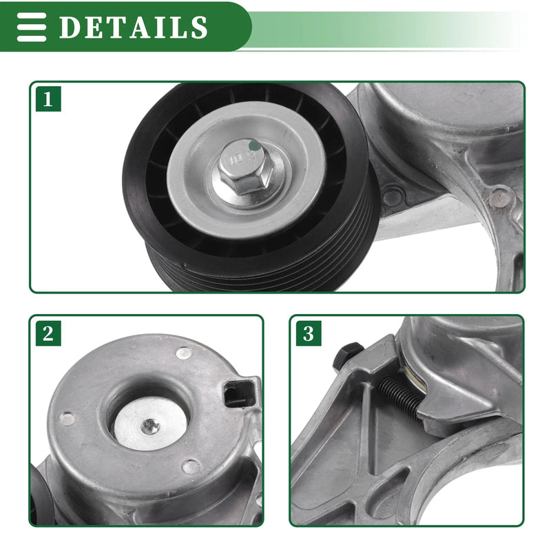 Volkswagen Touareg Engine Belt Tensioner Pulley Assembly (2004-2016)