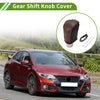 Honda Civic (2016-2021) Brown Carbon Fiber Car Gear Shift Knob Cover