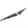 Harley Touring Road King Black Saddlebag Trim Speed Ball Wing (2009-2023)