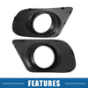 Dodge Journey 2 x Front Fog Light Grille Covers (2011-2019)