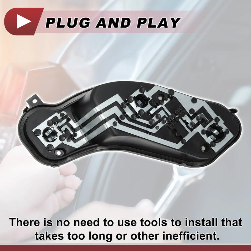 Nissan Versa Sedan Left Tail Light Bulb Socket (2013-2019)