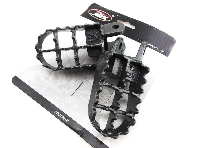 Honda XR350 (1983-1984) - Left & Right Pair Steel Foot Pegs Set