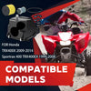 Honda Sportrax 400 TRX400EX 2x4 Air Box Case & Guide Kit (1999-2008)