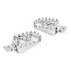 Harley Dyna Sportster Fatboy Wide Fat Foot Pegs MX Style