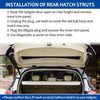 Tesla Model S Rear Tailgate Power Lift Support (2012-2019)