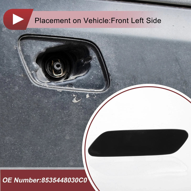 Lexus RX350 (2016-2019) Black 1 x Cap Front Left Washer Nozzle Cover