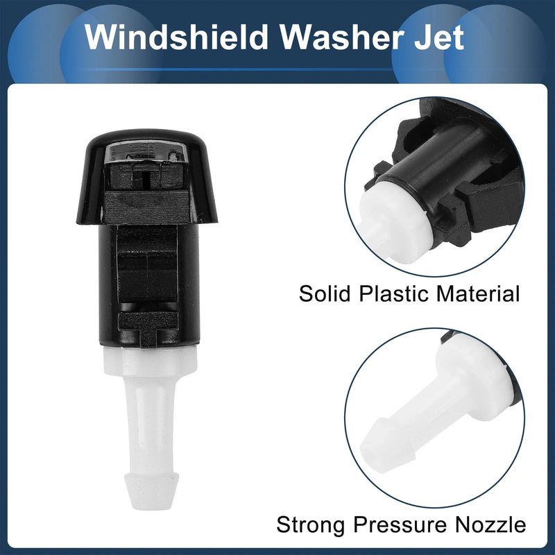 Dodge Grand Caravan Windshield Washer Nozzle & Fluid Hose (2008-2020)