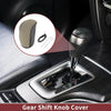 Dodge Journey (2011-2020) - Black Beige Faux Leather Car Gear Shift Knob Cover