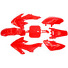 CRF50, 110c, 125cc PIT PRO Trail Dirt Bike RED Plastic Fender Guard Kit