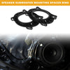 Toyota ABS Speaker Spacer Ring 6x9 to 6.5 Tweeter Adaptor (2)