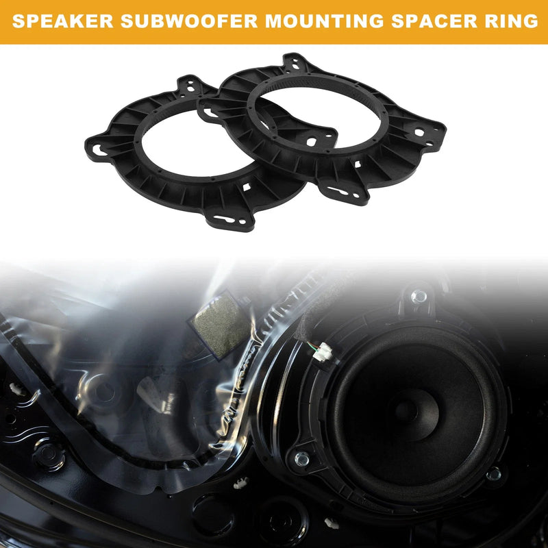 Toyota ABS Speaker Spacer Ring 6x9 to 6.5 Tweeter Adaptor (2)