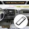 Ford Maverick Carbon Fiber Headlight Switch Button Panel Cover (2022-2024)