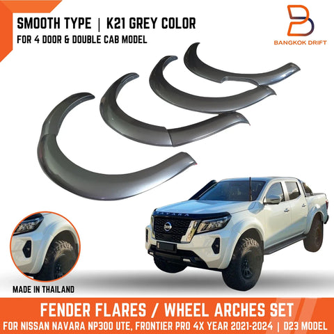Nissan Navara 6" Fender Flares (2021-2023)
