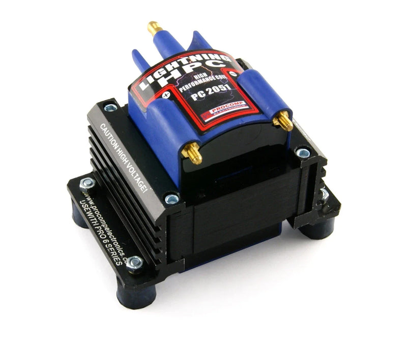 Universal HPC / HCV - Blue 12V High Output External Male E-Core Ignition Coil