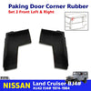 Front Door Top Corner Seal Rubber Sheet Fits 1974-84 Toyota Land Cruiser FJ40