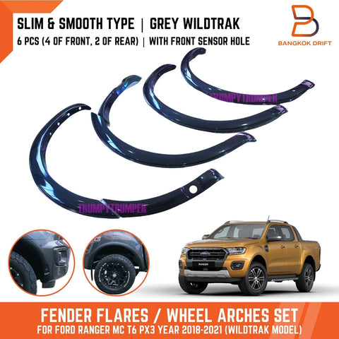 Ford Ranger PX3 3" Slim Fender Flares (2018-2021)