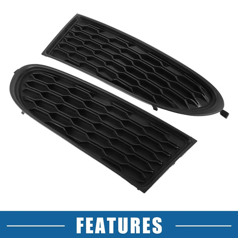 Dodge Journey (2011-2020) Black Fog Light Cover Grille