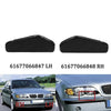 BMW E46 Sedan Wagon Headlight Washer Nozzle Covers (1998-2006)