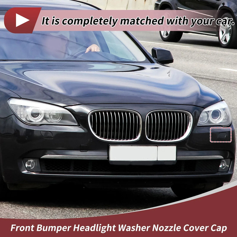 BMW 740i (2013-2015) Black Front Left Washer Nozzle Cover Cap